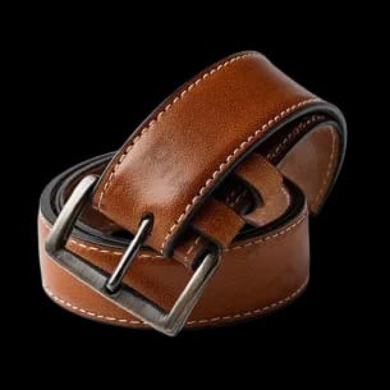 Brown Genuine Leather Belt
