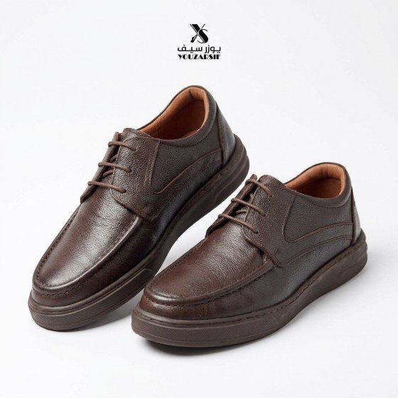 Comfort Lace-Up Brown
